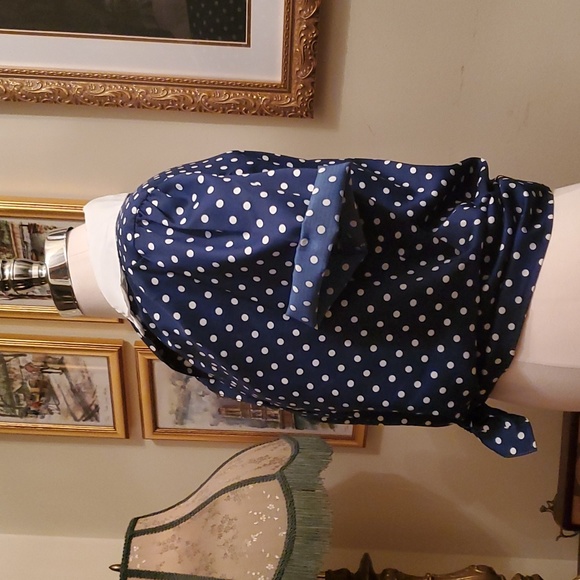 Vintage Polka Dot Blouse - Rockabilly - 50s - 60s - Picture 4 of 11